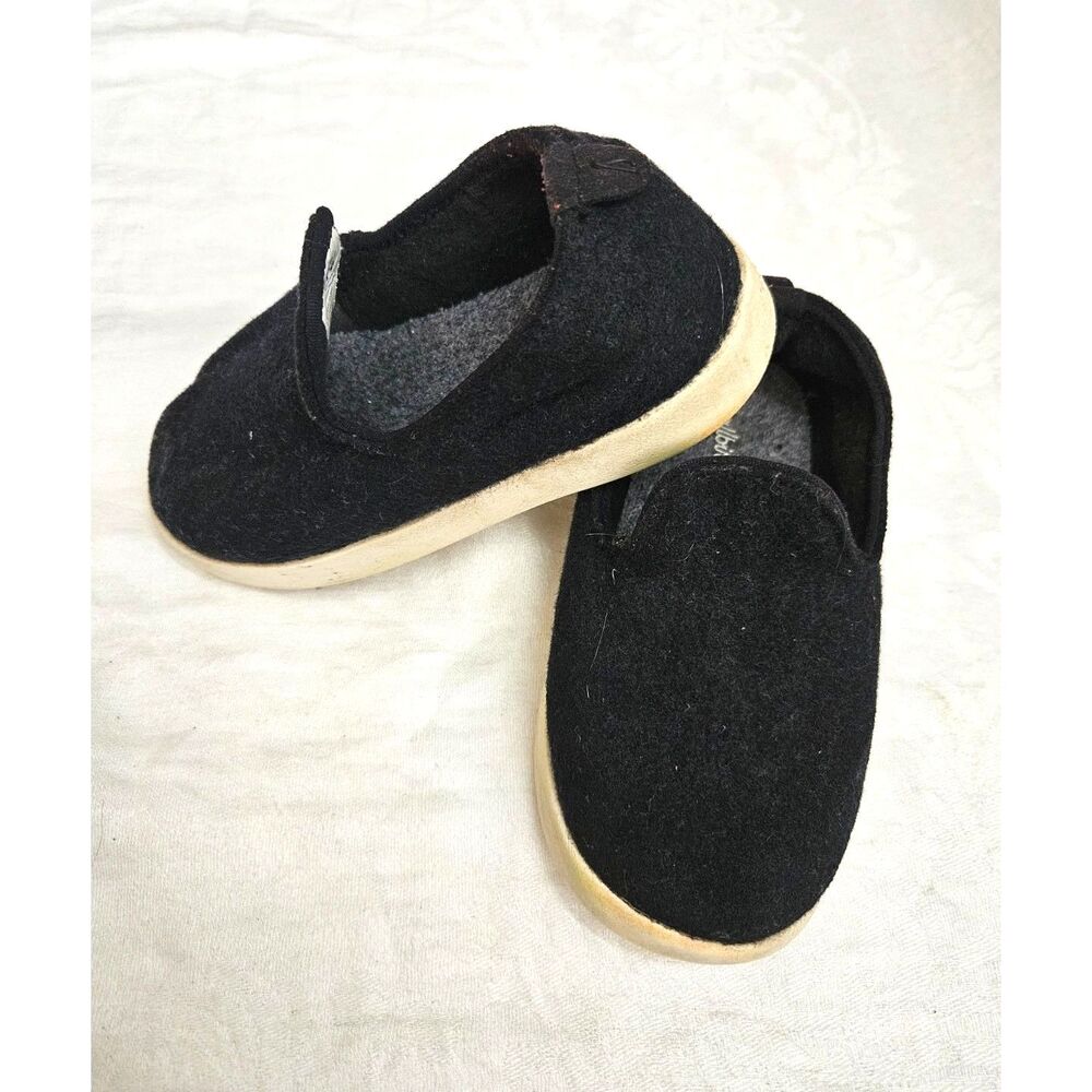 Allbirds Wool Toddler Kids Unisex Slides Black Size 9